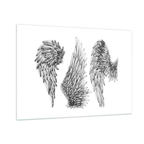 Tablou pe sticlă - Și tu poți fi un înger - 100x70 cm