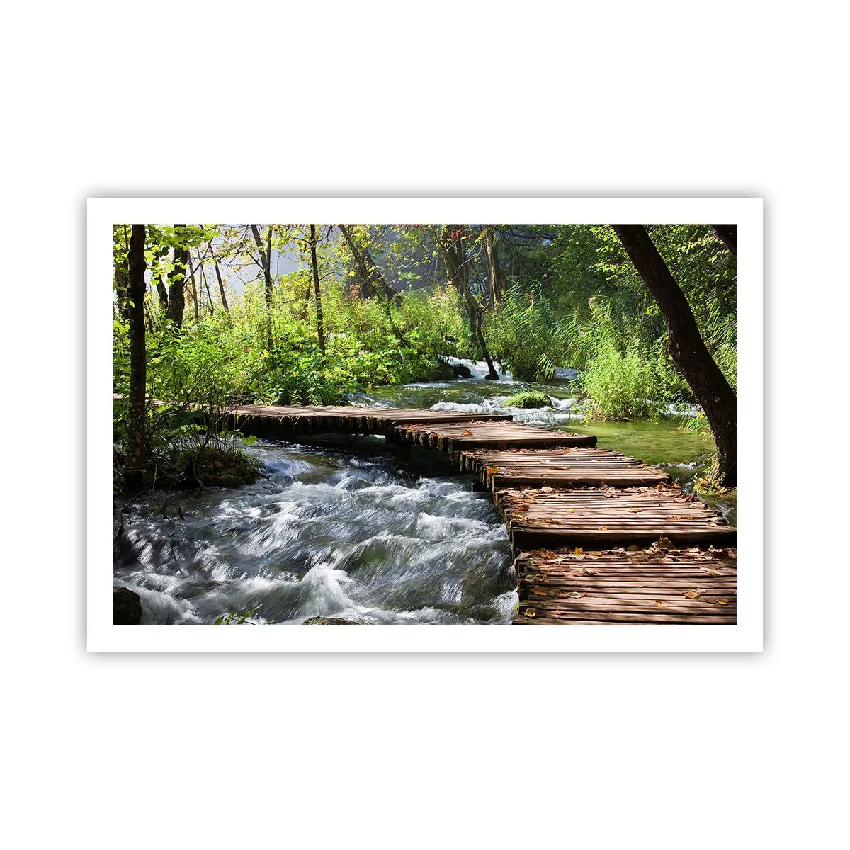 Poster - Cascadă spumoasă - 91x61 cm