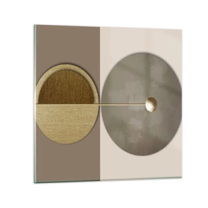 Tablou pe sticlă - Echilibru perfect - 70x70 cm