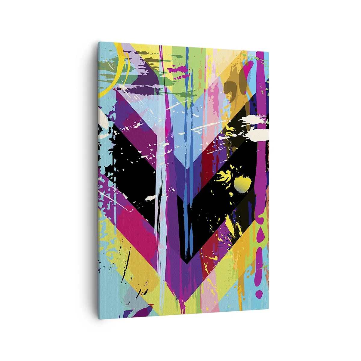 Tablou pe pânză - De sus în jos - 70x100 cm