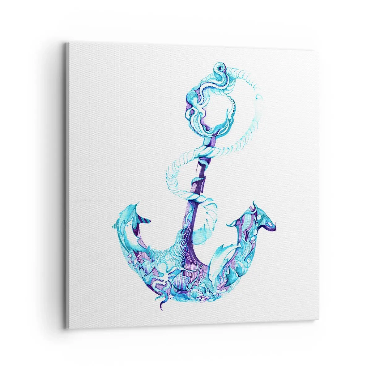 Tablou pe pânză - Confidenta secretelor mării - 60x60 cm