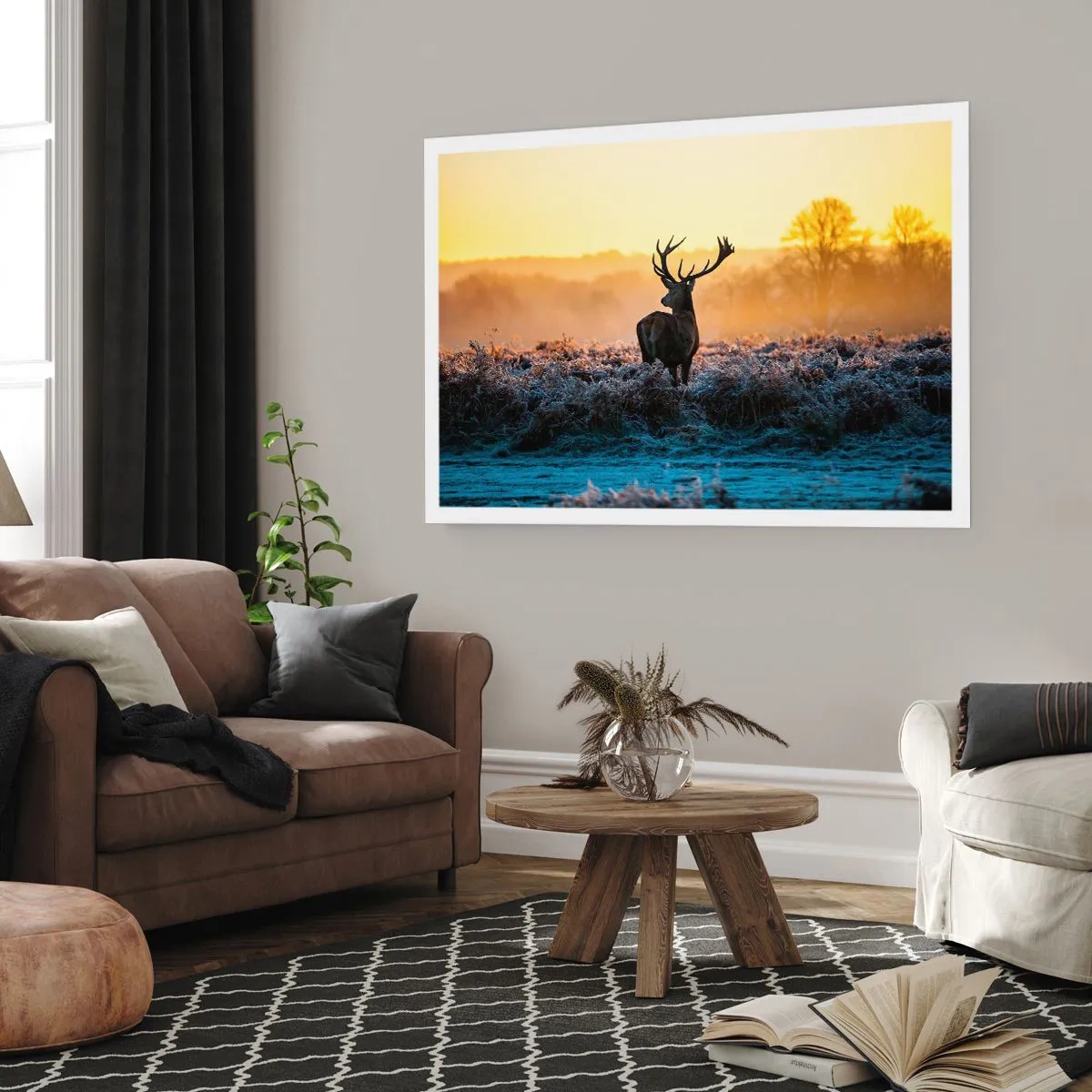 Poster - Încoronat pe domeniul său - 70x50 cm