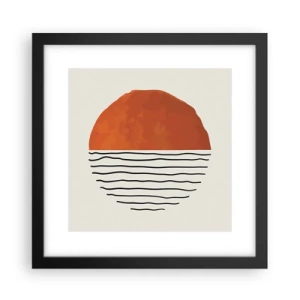 Poster în ramă neagră - În stil japonez - 30x30 cm