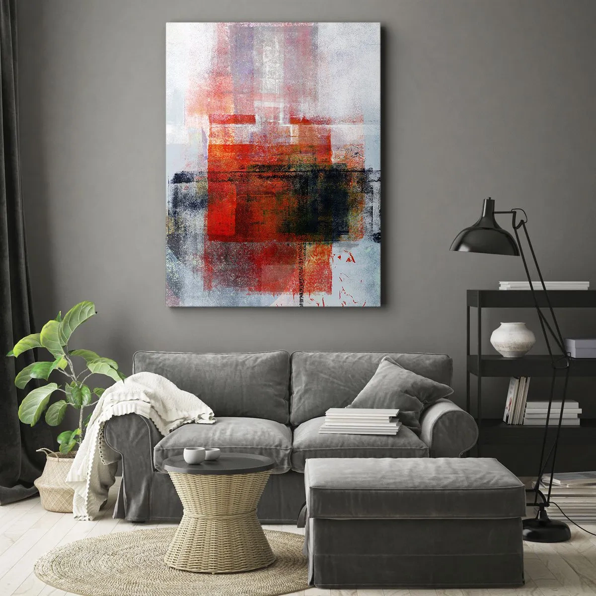 Tablou pe pânză - Compoziție înfocată - 50x70 cm