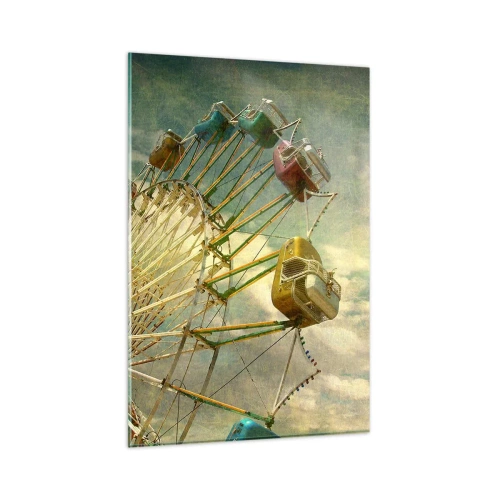 Tablou pe sticlă - Hai la distracție… - 80x120 cm