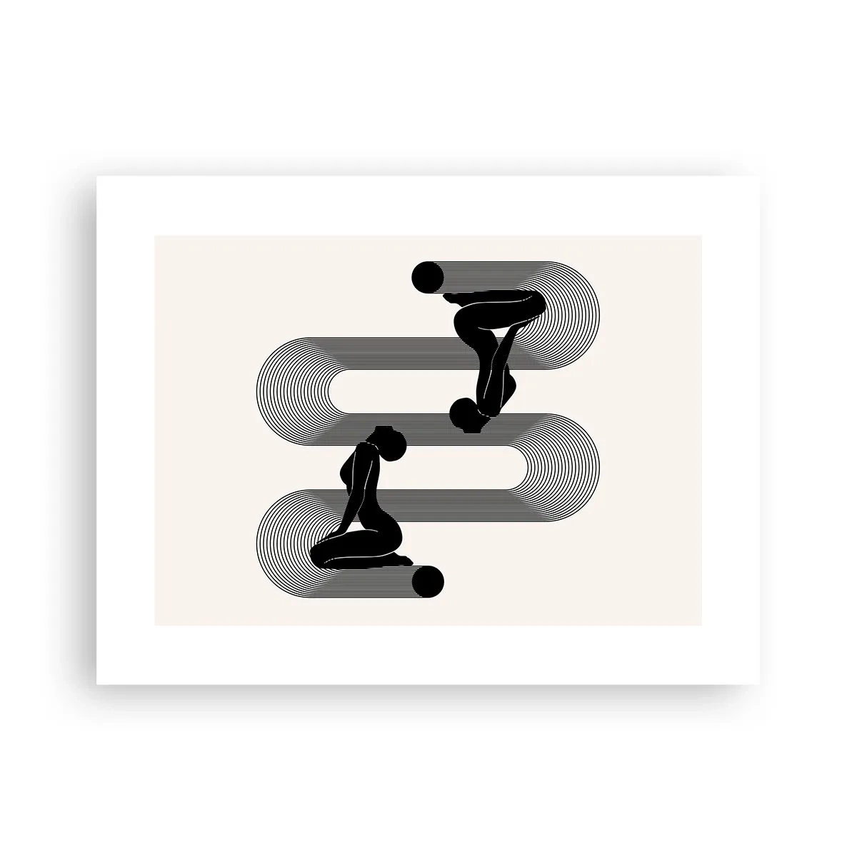 Poster - Simetrie senzuală - 40x30 cm