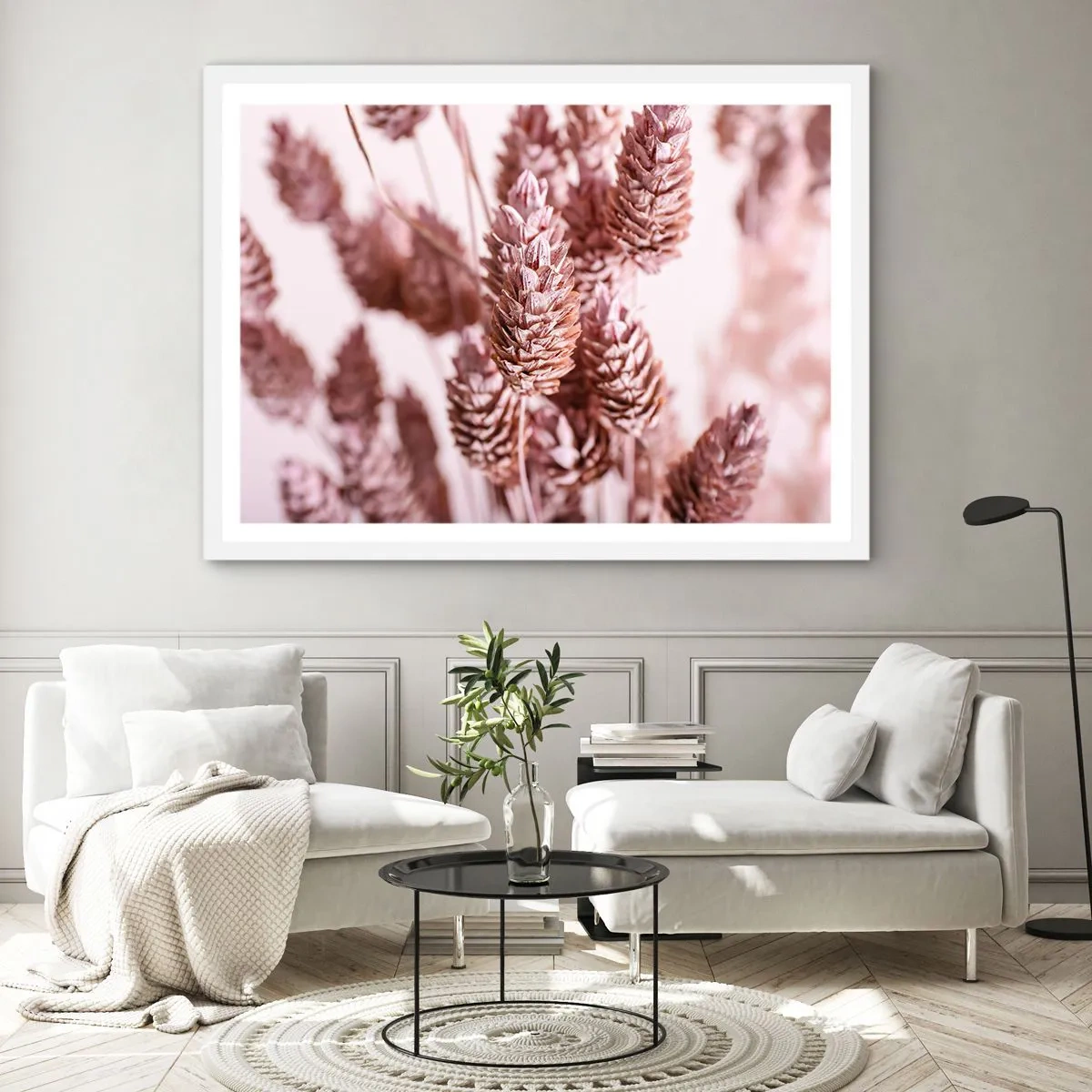 Poster în ramă albă - Aparent discrete - 40x30 cm