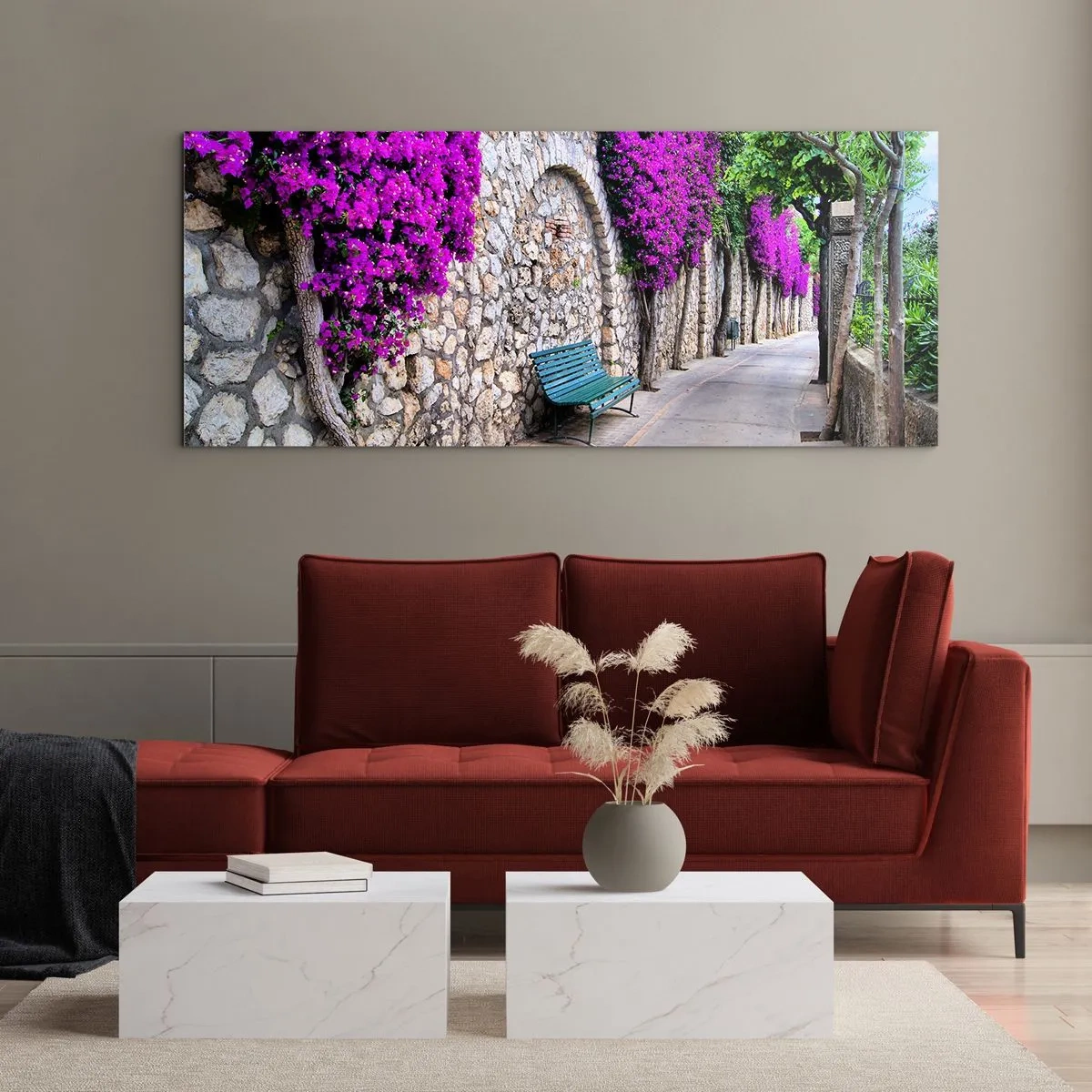 Tablou pe sticlă - Să ne întâlnim cât mai curând posibil - 140x50 cm