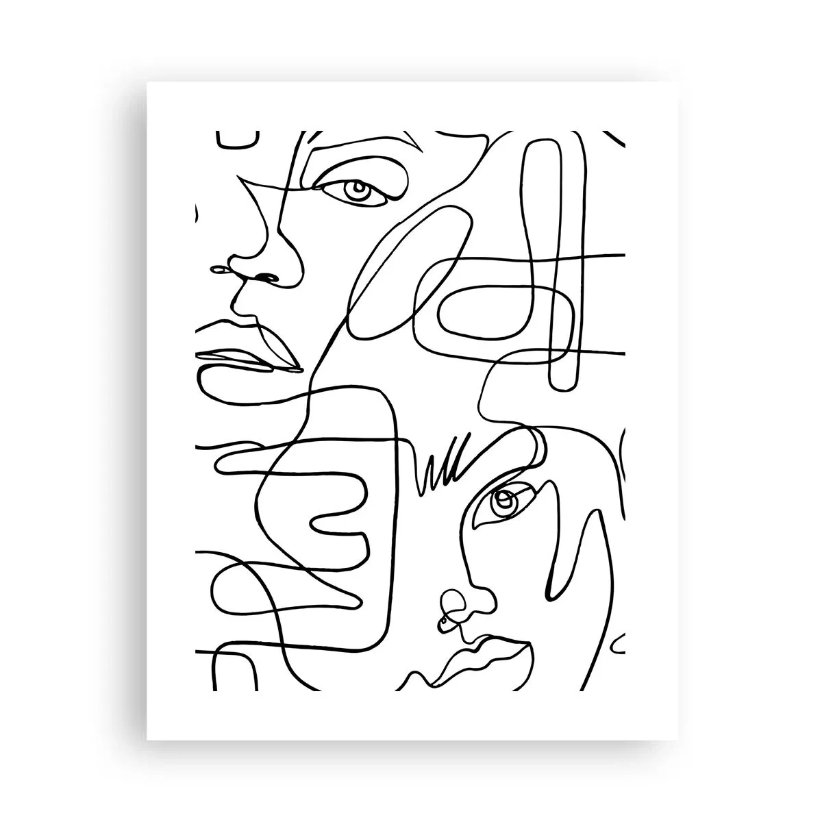 Poster - Într-o încurcătură de emoții - 40x50 cm