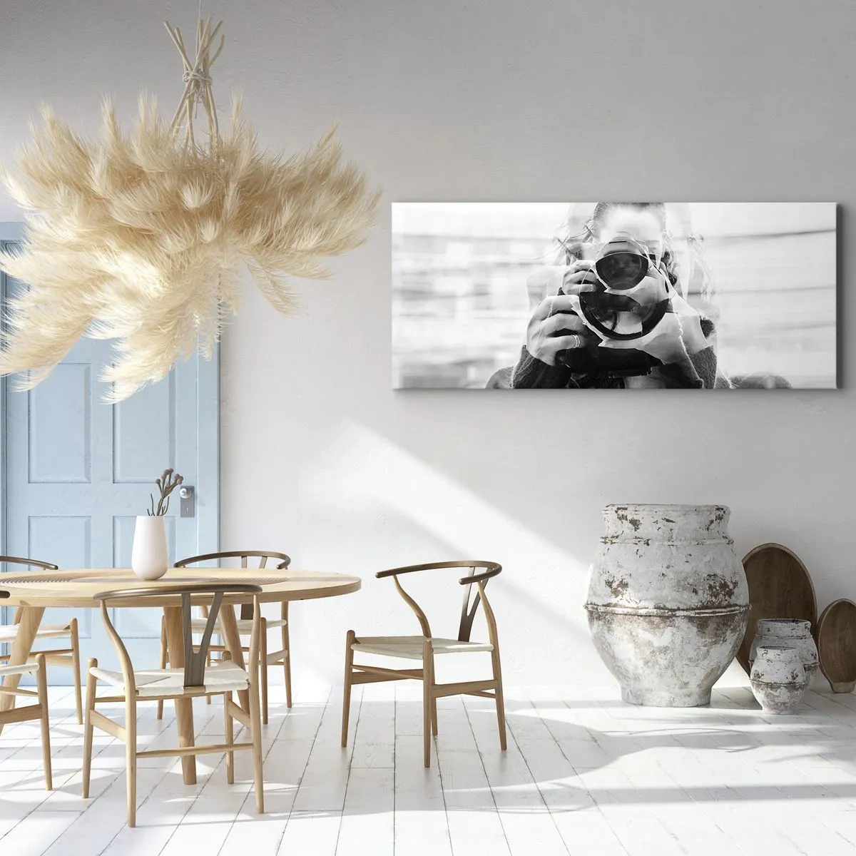 Tablou pe pânză - Creator și material - 140x50 cm