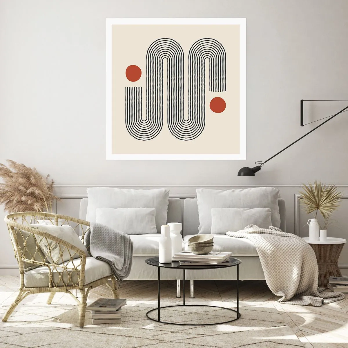 Poster - De la început până la sfârșit - 40x40 cm