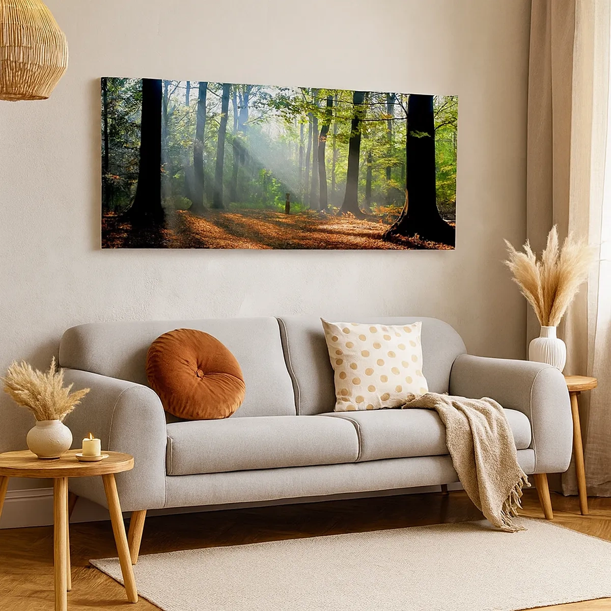 Tablou pe pânză - Străluciri și umbre - 30x30 cm