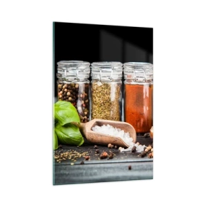 Tablou pe sticlă - Pentru a da un gust vieții - 80x120 cm