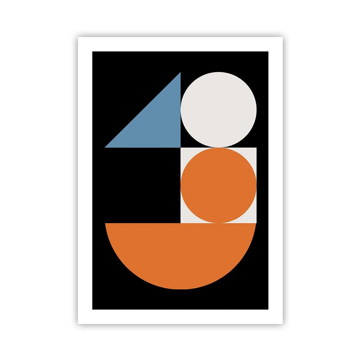Poster - Sistem de figuri - 50x70 cm
