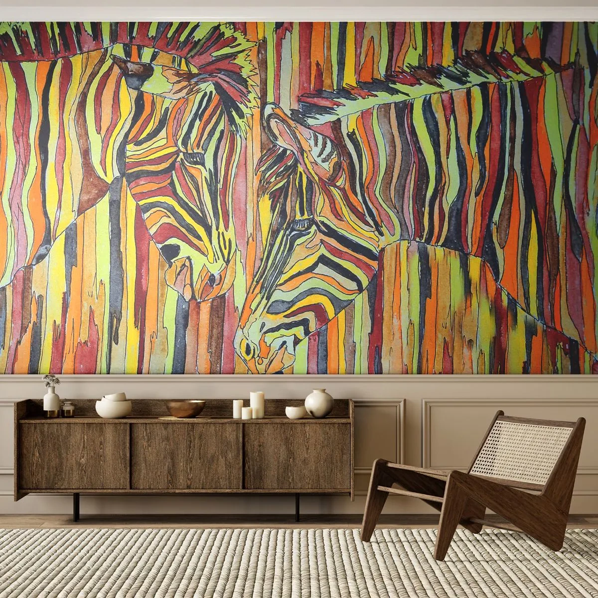 Tapet Autoadeziv Deluxe Sticker - Deci și tu.. - Abstracția, Coaste, Bucată - 250x175 cm