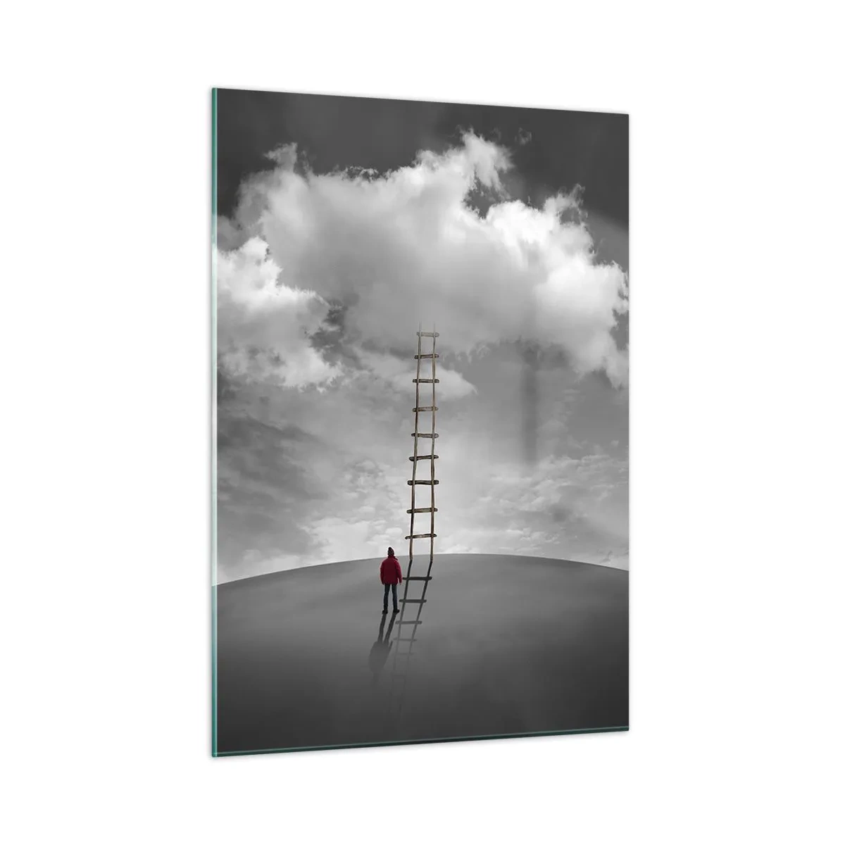 Tablou pe sticlă - Orice este posibil - 50x70 cm