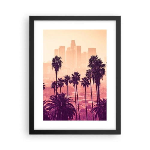 Poster în ramă neagră - Peisaj din California - 30x40 cm