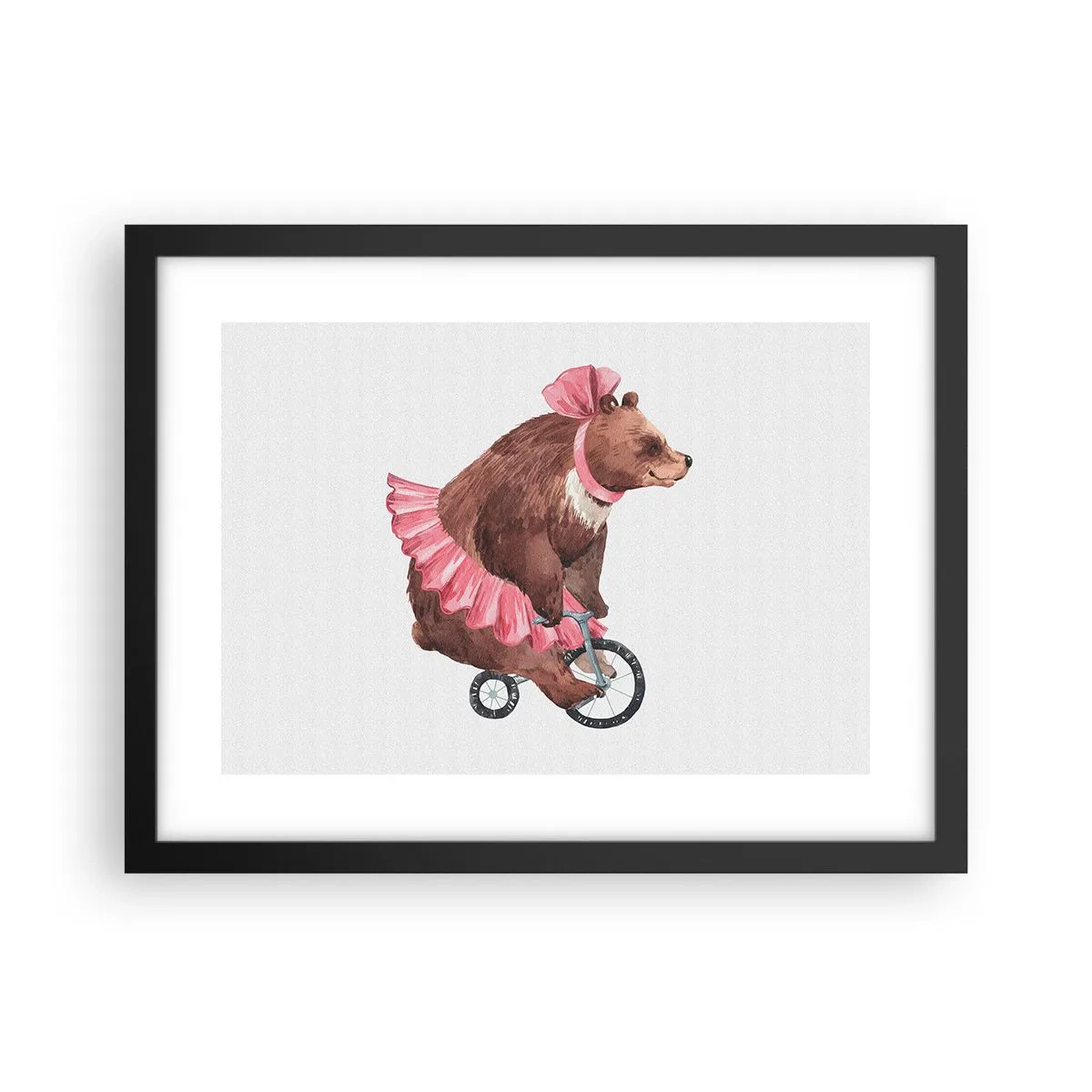 Poster în ramă neagră - Ce circ! - 40x30 cm