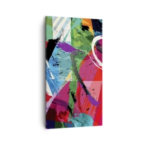 Tablou pe pânză - Rapid, vioi și plin de viață - 45x80 cm