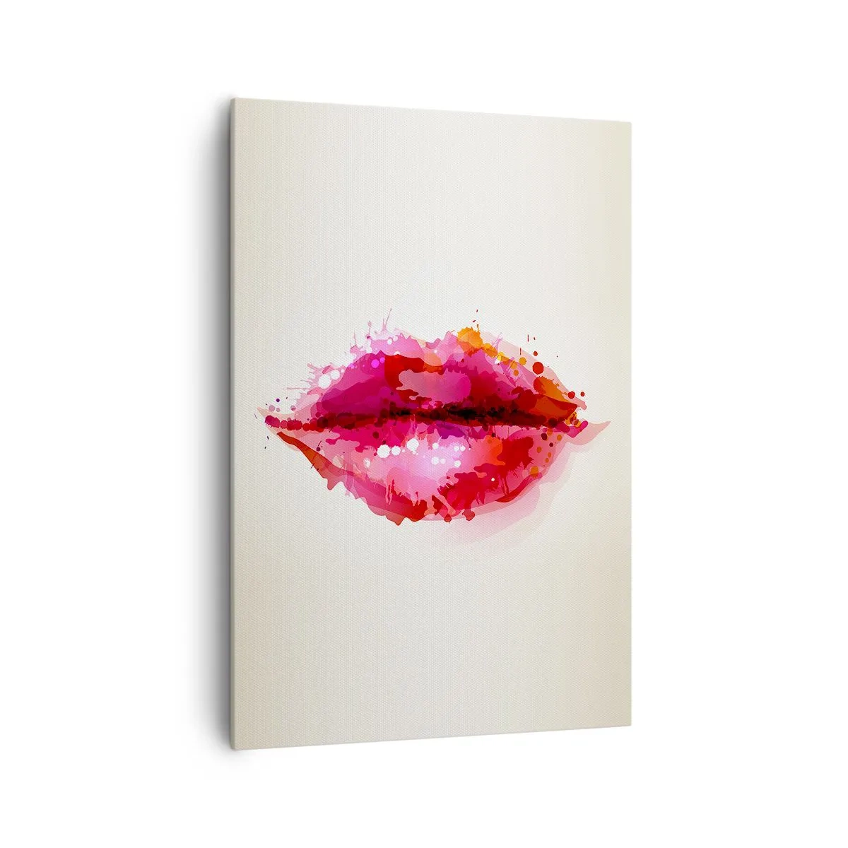 Tablou pe pânză - O nuanță mai roșie de roșu - 70x100 cm