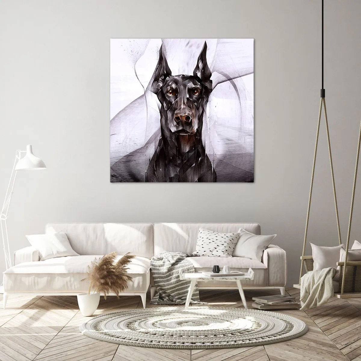 Tablou pe pânză - Născut cu noblețe - 60x60 cm