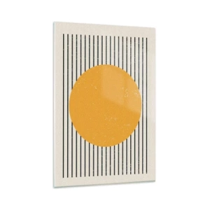 Tablou pe sticlă - Puterea simplității - 80x120 cm