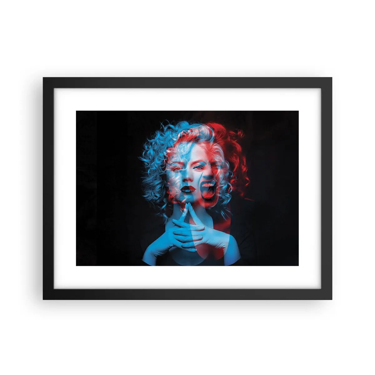 Poster în ramă neagră - Alter ego - 40x30 cm