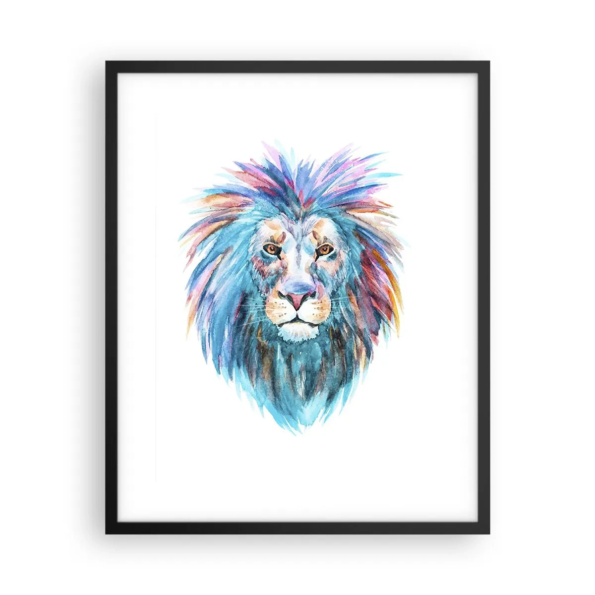 Poster în ramă neagră - Aură electrizantă - 40x50 cm