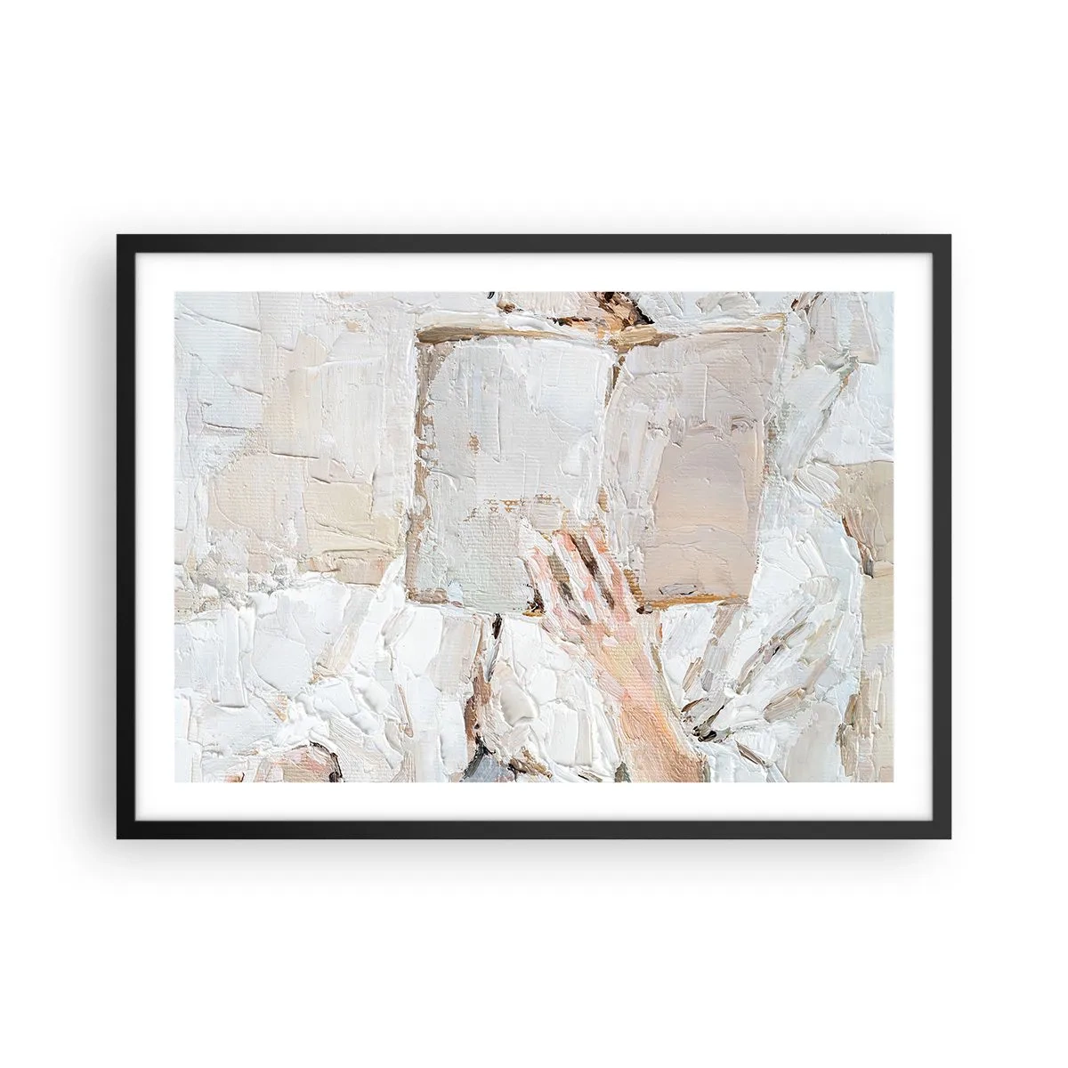 Poster în ramă neagră - Într-o altă lume - 70x50 cm
