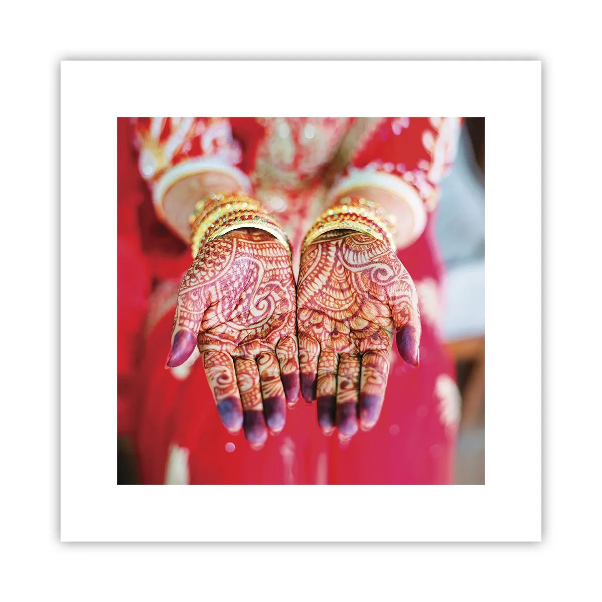 Poster - Gata să prindă fericirea - 30x30 cm