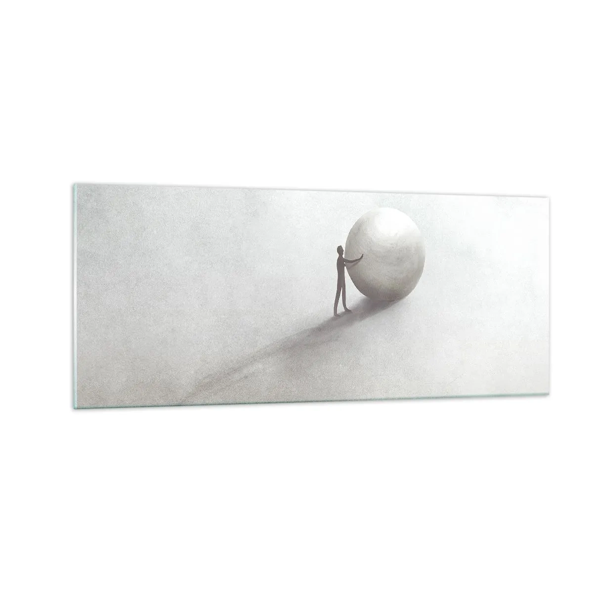 Tablou pe sticlă - Jocul vieții - 100x40 cm