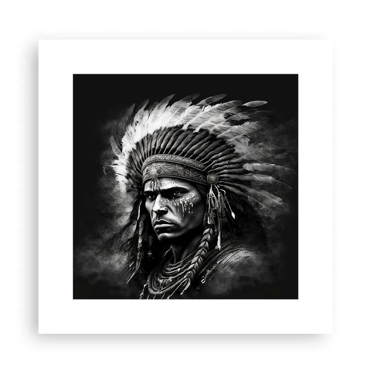 Poster - Conducător și luptător - 30x30 cm