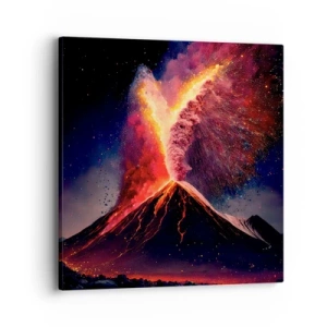 Tablou pe pânză - Frumusețe și groază - 40x40 cm