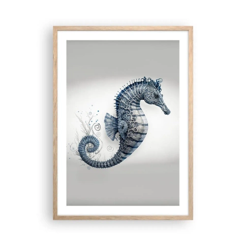 Poster în ramă de stejar deschis - O glumă inocentă a naturii - 50x70 cm