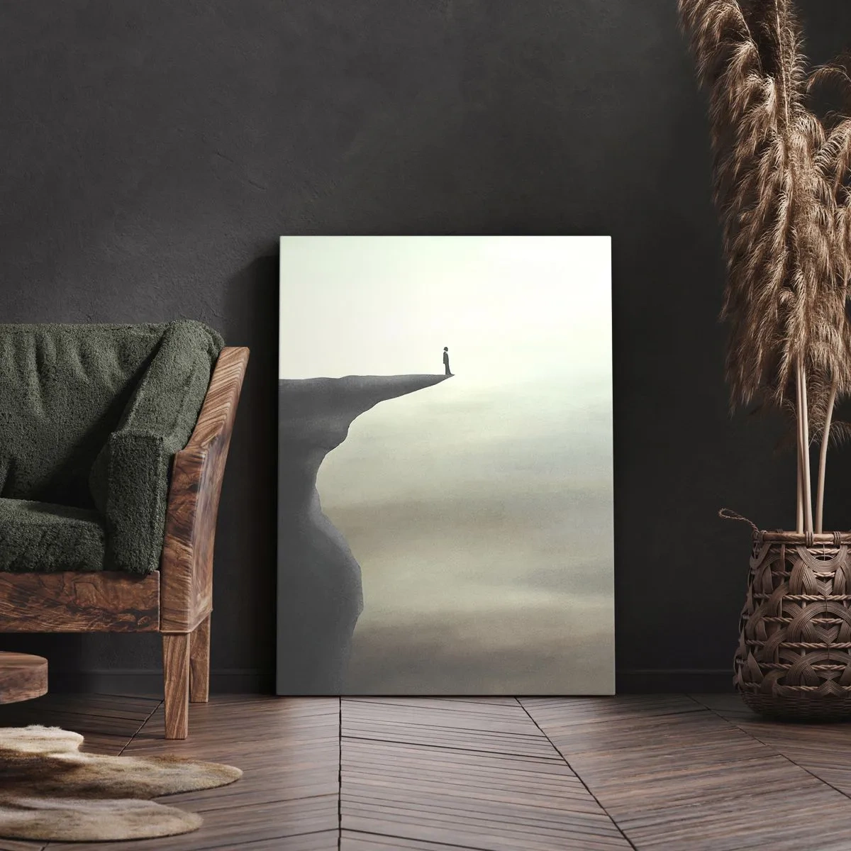 Tablou pe pânză - În sus, bineînțeles! - 70x100 cm