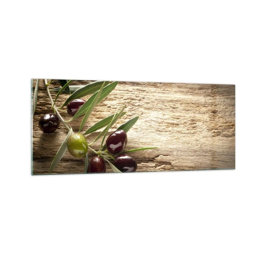 Tablou pe sticlă - Direct din natură - 100x40 cm