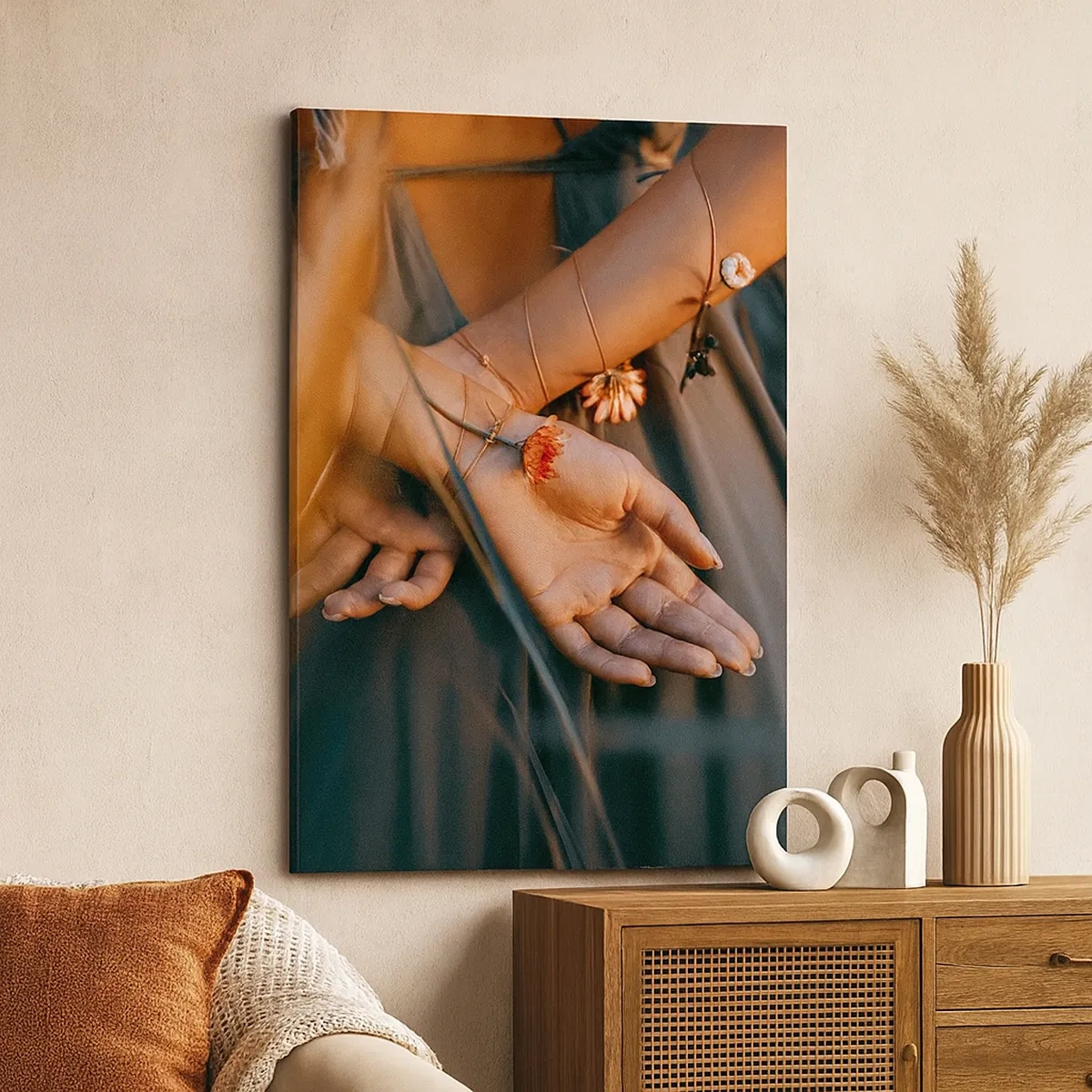 Tablou pe pânză - Legată de natură - 50x70 cm