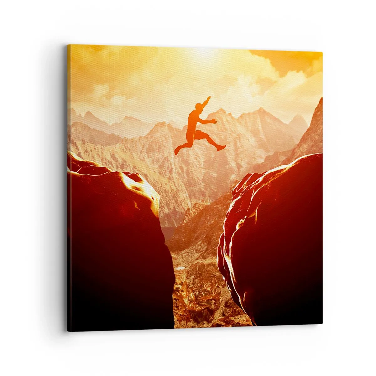 Tablou pe pânză - Trecând frontierele - 70x70 cm