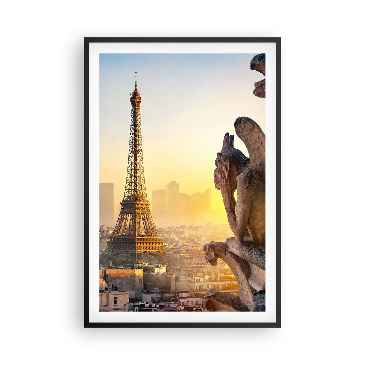 Poster în ramă neagră - S-au schimbat multe... - 61x91 cm