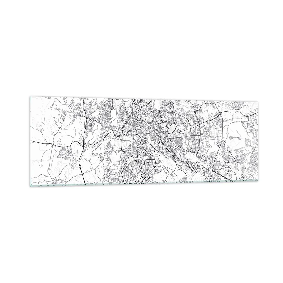 Tablou pe sticlă - Cerc roman - 90x30 cm