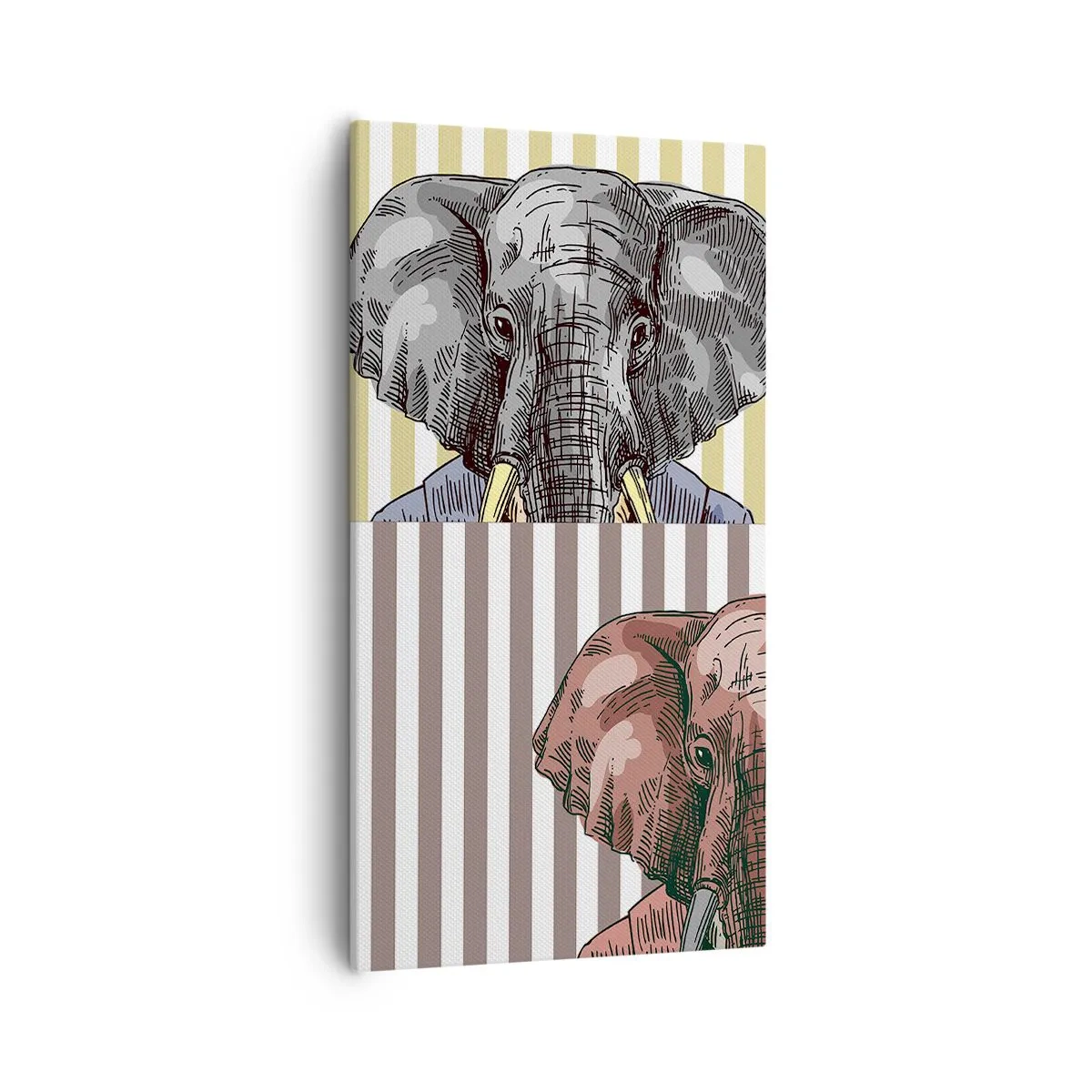 Tablou pe pânză - Elegant prin natură - 55x100 cm