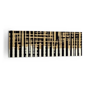 Tablou pe pânză - Abstracție arhitecturală - 160x50 cm