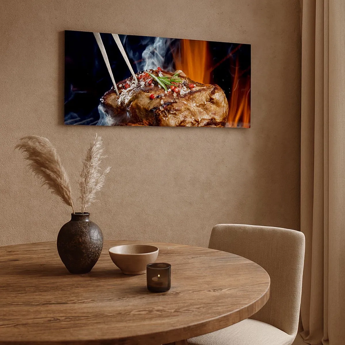 Tablou pe pânză - Suculente și parfumate - 100x40 cm