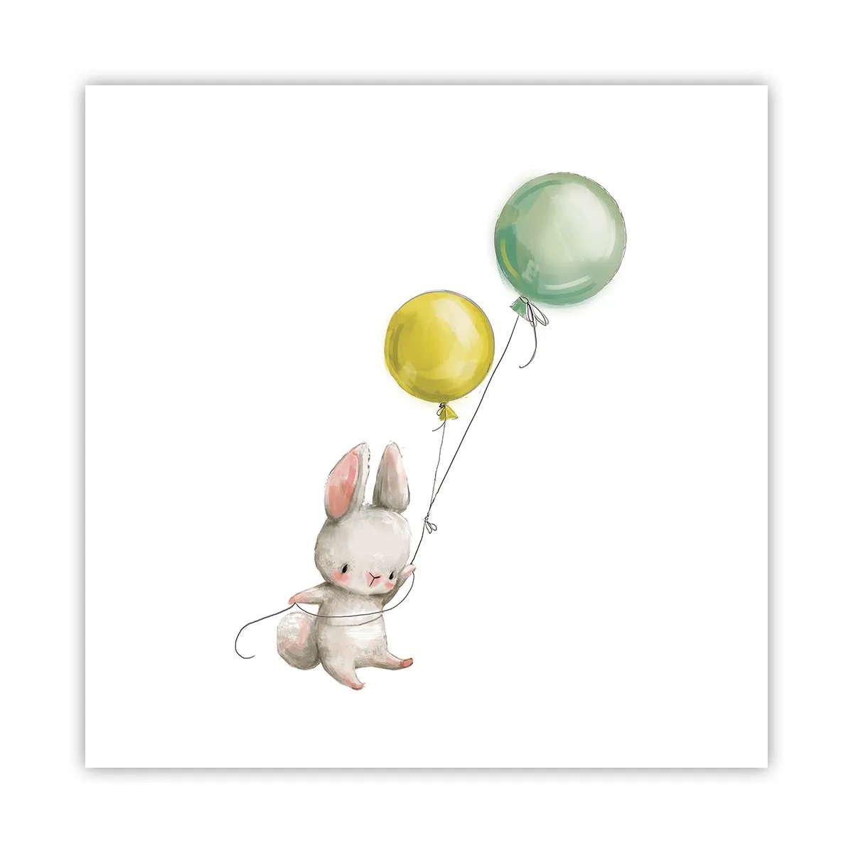 Poster - Voi zbura și eu! - 50x50 cm