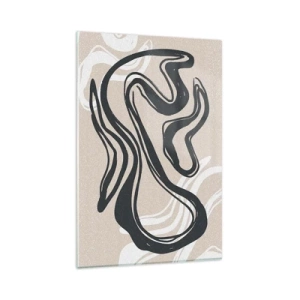 Tablou pe sticlă - Expresie multiplicată - 80x120 cm