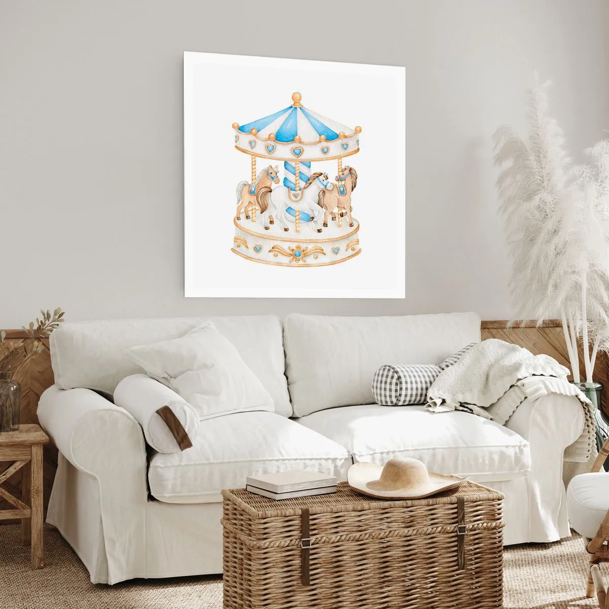 Poster - Copilărie dulce - 40x40 cm