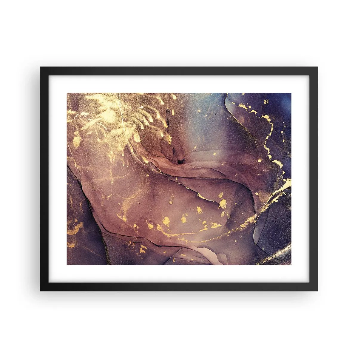 Poster în ramă neagră - Materie și spirit - 50x40 cm