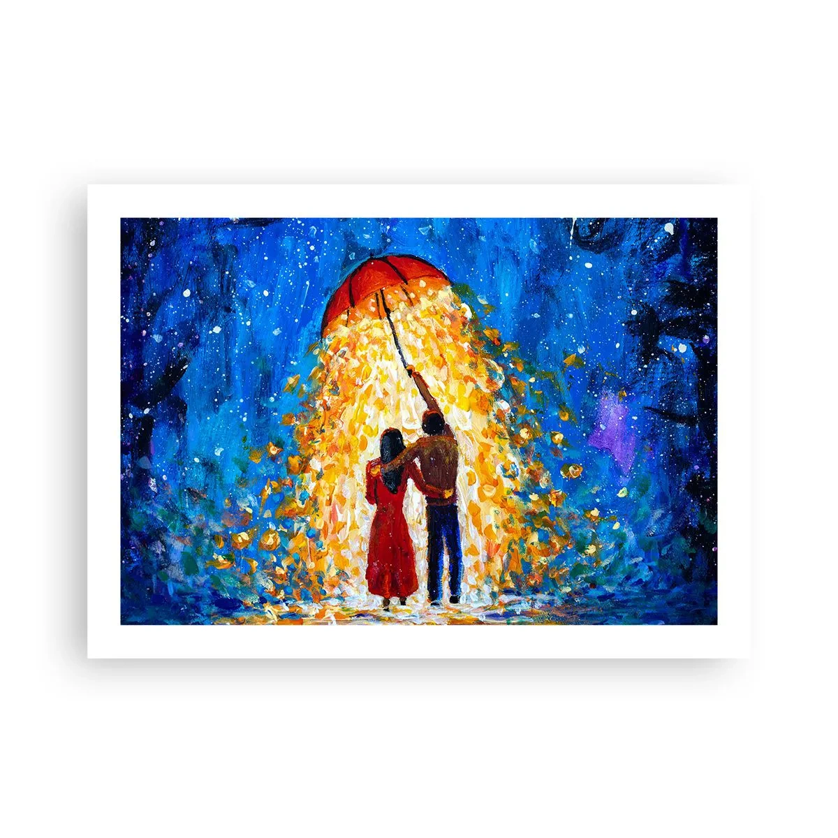 Poster - Magia unei seri ploioase? - 70x50 cm