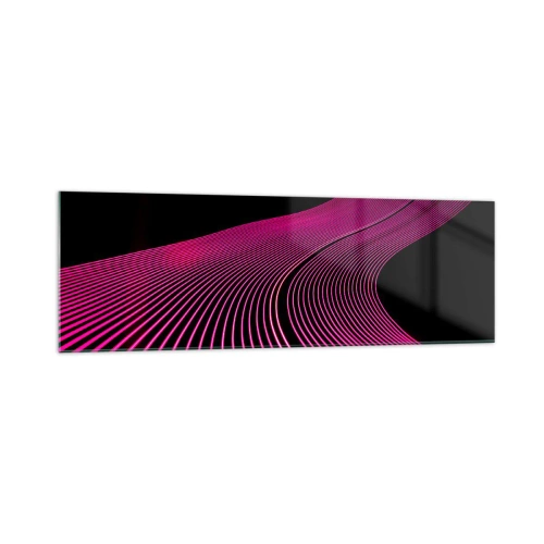 Tablou pe sticlă - Bulevardul de lumină - 160x50 cm