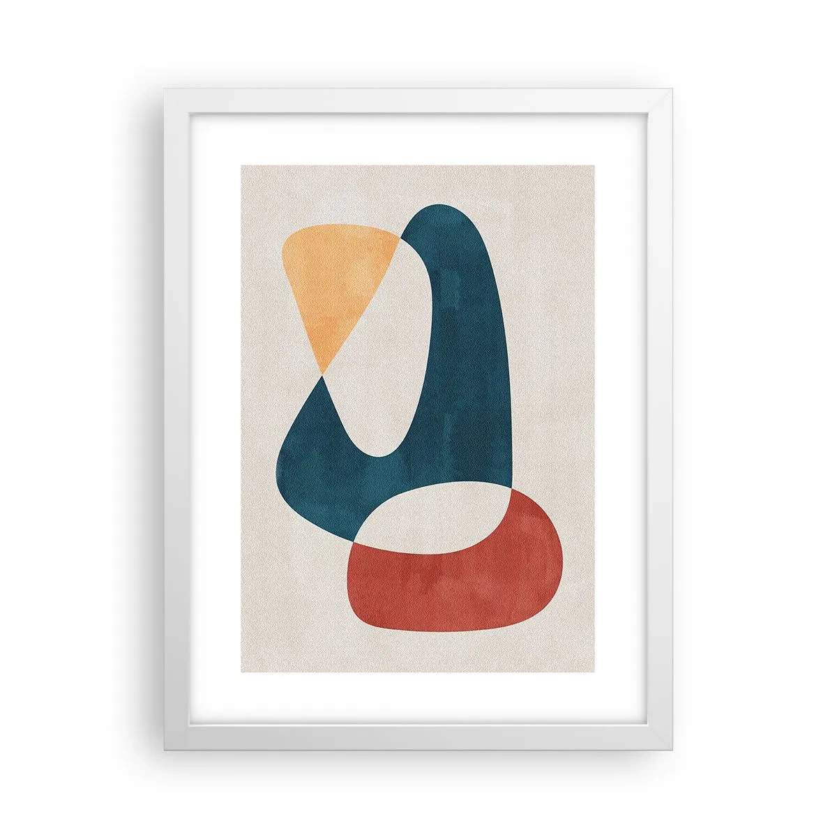 Poster în ramă albă - Influențe și metamorfoze - 30x40 cm